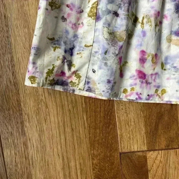 J. Crew Flora Obscura X‎  Side-cutout Dress Women’s Sz 0 NWT Coquette Feminine - Picture 7 of 14